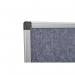 5 Star Fire Retardant Noticeboard 1800x1200mm Grey FS669104 FS669104