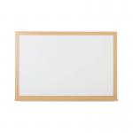 5 Star Magnetic Drywipe Whiteboard Wood Frame 1800x1200mm FS669114 FS669114