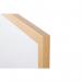 5 Star Magnetic Drywipe Whiteboard Wood Frame 1800x1200mm FS669114 FS669114