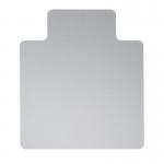 This photo features 5 Star Chair Mats 5 Star Office Chair Mat For Carpets, measuring 1150x1340mm and made from PVC. The mat is clear and transparent, with a lipped edge for added stability. It is designed to protect carpets from chair wheels and provide a smooth surface for easy movement.
