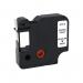 Five Star Non-OEM Replacement for Dymo 43613 Black on White 6mm x 7m FS671719 FS671719