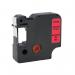 Five Star Non-OEM Replacement for Dymo 45017 Black on Red 12mm x 7m FS671729 FS671729