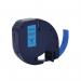 Five Star Non-OEM Replacement for Dymo 91205 Black on Blue 12mm x 4m FS671873 FS671873