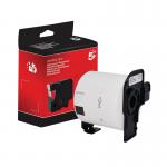 Five Star Non-OEM Replacement for Brother DK-11202 Black on White 62mm x 100mm 300Roll FS672735 FS672735