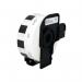 Five Star Non-OEM Replacement for Brother DK-11219 Black on White 12mm x 12mm 1200Roll FS673185 FS673185