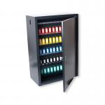 5 Star Deluxe Steel Key Cabinet 300 Key Capacity Dark Grey FS675210 FS675210