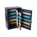 5 Star Deluxe Steel Key Cabinet 300 Key Capacity Dark Grey FS675210 FS675210