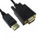 5 Star DisplayPort to VGA Cable 1m FS675995 FS675995