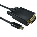 5 Star VGA to USB C 2m FS676168 FS676168
