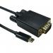 5 Star VGA to USB C 2m FS676168 FS676168