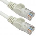 5 Star RJ45 Cable LSOH Moulded Network Cable Cat6 White 5m FS676357 FS676357