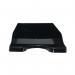 5 Star Self Stacking Letter Tray Black FS676658 FS676658