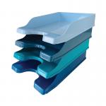 5 Star Letter Tray Cool Breeze (Pack of 4) FS676683 FS676683