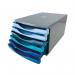 5 Star 6 Drawer Tower 180mm 6x30mm Cool BreezeGrey FS676750 FS676750