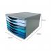 5 Star 6 Drawer Tower 180mm 6x30mm Cool BreezeGrey FS676750 FS676750