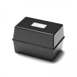Card Index Box 5x3 Inch Black FS676901 FS676901