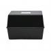 5 Star Card Index Box 5x3 Inch Black FS676901 FS676901