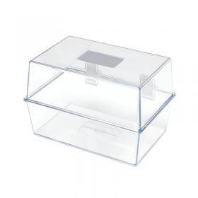 5 Star Card Index Box 5x3 Inch Crystal FS676954 FS676954
