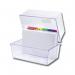5 Star Card Index Box 5x3 Inch Crystal FS676954 FS676954