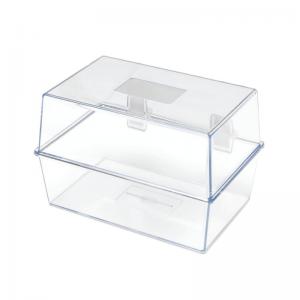 Card Index Box 6x4 Inch Crystal FS677017 FS677017