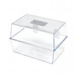 5 Star Card Index Box 8x5in Crystal FS677019 FS677019