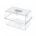 5 Star Card Index Box 8x5in Crystal FS677019 FS677019