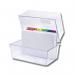 5 Star Card Index Box 8x5in Crystal FS677019 FS677019