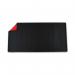5 Star Double Sided Heat-Resistant Desk Mat 800x400mm Faux Leather BlackRed FS677209