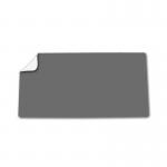 5 Star Double Sided Heat-Resistant Desk Mat 800x400mm Faux Leather GreyWhite FS677242