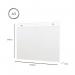 5 Star Wall Sign Holder A4 Landscape FS677266 FS677266