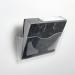 5 Star Wall Pocket Literature Holder with Wall Fixings A4 Landscape Crystal FS677401 FS677401