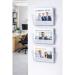 5 Star Wall Pocket Literature Holder with Wall Fixings A4 Landscape Crystal FS677401 FS677401