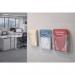 5 Star Wall Pocket Literature Holder with Wall Fixings A4 Portrait Crystal FS677463 FS677463
