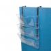 5 Star 3 Pocket Wall Literature Holder A4 Landscape with Wall Fixings and Hanging Bracket FS677467 FS677467