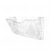 5 Star 3 Pocket Wall Literature Holder A4 Landscape with Wall Fixings and Hanging Bracket FS677467 FS677467