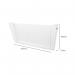 5 Star Unbreakable Wall Pocket Holder A3 Landscape Crystal FS677604 FS677604