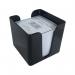 5 Star Memo Cube Notepad Holder Black FS677666 FS677666