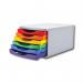 5 Star 6 Drawer Tower 6x30mm 180mm Rainbow FS677826 FS677826