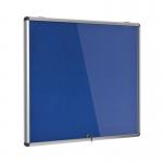 5 Star Glazed Fire Retardant Noticeboard 8x A4 Sheets Blue FS679333 FS679333
