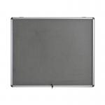 5 Star Glazed Fire Retardant Noticeboard 8x A4 Sheets Grey FS679347 FS679347