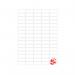 5 Star A4 Mini Sheet Labels 35.6x16.9mm White Pack of 8000 FS679505 FS679505