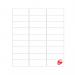 5 Star A4 Mini Sheet Labels 63.5x29.6mm Pack of 2700 FS679600 FS679600
