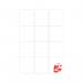 5 Star A4 Address and Parcel Labels 63.5x72mm Pack of 1200 FS679603 FS679603
