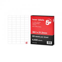 5 Star Mini labels