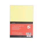 5 Star A3 Bright Assorted Card 160gsm Pack of 25 FS680124 FS680124