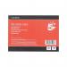 5 Star A6 White Card 160gsm Pack of 50 FS680187 FS680187