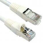 5 Star Cat6A SSTP LSOH Patch Cable Snagless 10m White FS686992 FS686992