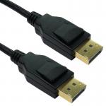 5 Star DisplayPort 1.4 M to M Cable 32.4GB 8kx4k60hz 2m Black FS686998 FS686998