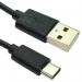 5 Star USB-C to USB-A Cable 480 MBPS 15W 1m Black FS687020 FS687020