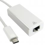 5 Star USB-C to Gigabit Ethernet Adapter Cable 15cm White FS687052 FS687052
